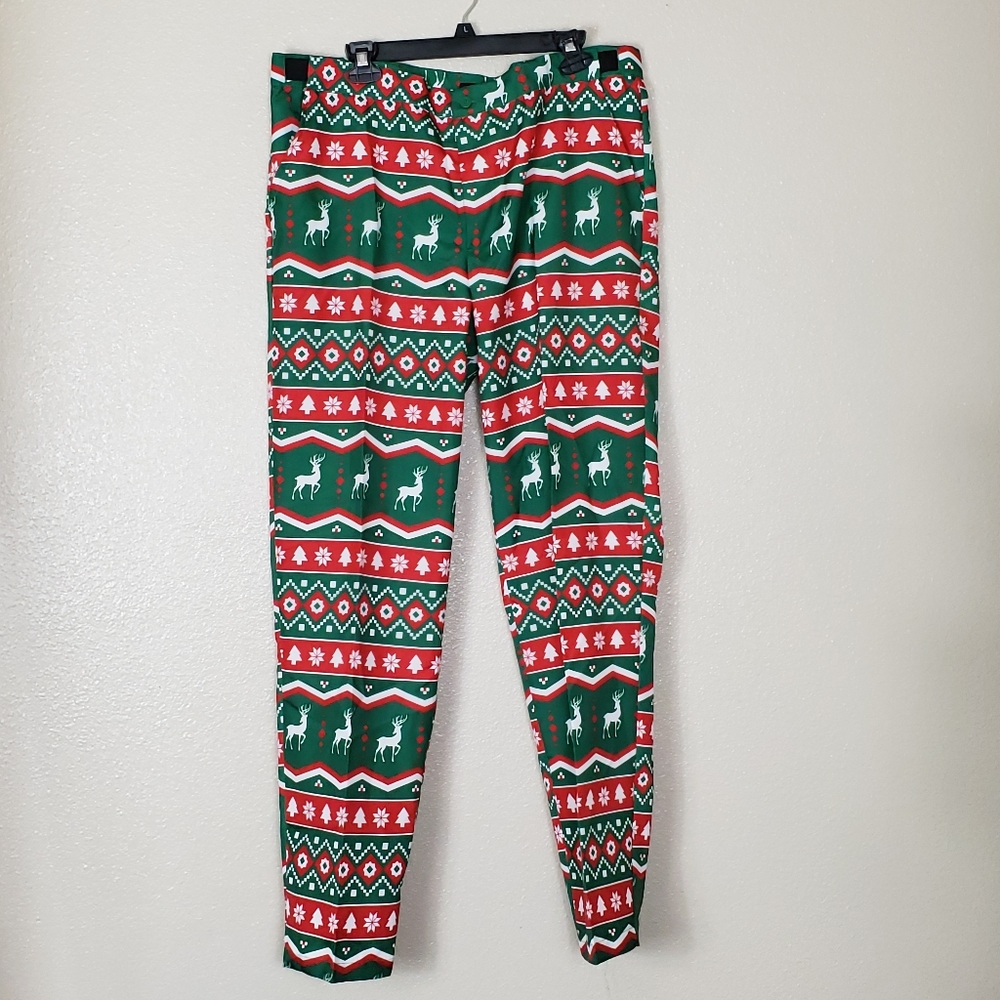 Suitmeister Ugly Christmas Holiday Party Pants 2X 2XL